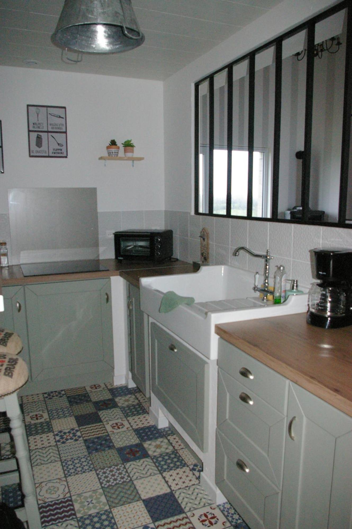 Au Charme D'Antan Acomodação com café da manhã Féron Exterior foto